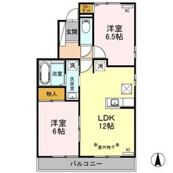 陣場ヴィラ（高崎市下小鳥町）の物件間取画像